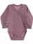 Uzun Kollu Kimono Bebek Body,bordo Melanj Çizgili 1