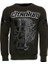 Yeşil Baskılı Taşlı Bisiklet Yaka Sweatshirt 1
