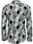 Desenli Slim Fit Uzun Kollu Gömlek 4