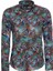 Çiçek Desenli Slim Fit Uzun Kollu Gömlek 1