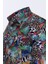 Çiçek Desenli Slim Fit Uzun Kollu Gömlek 2