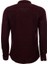 Koyu Bordo Desensiz Slimfit Oduncu Gömlek 4