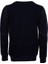 Lacivert Taşlı Desenli Sweatshirt 4