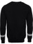Siyah Taşlı Desenli Sweatshirt 3