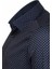 Lacivert Desenli Slim Fit Gömlek 4
