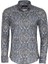 Damask Desenli Mavi Slim Fit Gömlek 1