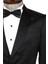 Siyah Nokta Desenli Slim Fit Smokin Ceket 2