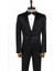 Siyah Nokta Desenli Slim Fit Smokin Ceket 3