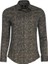 Çiçek Desenli Bej Slim Fit Gömlek 1