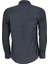 Lacivert Mini Kare Desenli Slim Fit Gömlek 5