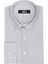 Beyaz Mini Kare Desenli Slim Fit Gömlek 2