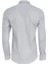 Beyaz Mini Kare Desenli Slim Fit Gömlek 5