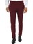 Bordo Slim Fit Pantolon 1