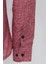 Slim Fit Bordo Desenli Gömlek 5