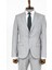 Gri Iki Parça Slim Fit Takım Elbise 1