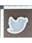 Epoksi Reçine Twitter Logo Silikon Kalıp 1. Kalite HB2010-0107 1