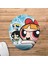 Powerpuff Girls Bilek Destekli Mousepad Model - 2 Oval 2