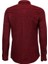 Bordo Desensiz Slimfit Oduncu Gömlek 3