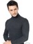 Erkek Füme Yarım Balıkçı Yaka Slim Fit Kazak 2
