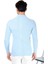 Erkek Bebe Mavisi Yarım Balıkçı Yaka Slim Fit Kazak 4