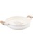 Country Dantelli Yuvarlak Tepsi Krem 26 cm 2