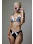 Sg Athena Siyah Beyaz Kroşe Kadın Bikini 1