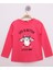 Toontoy Kız Çocuk Pullu Uğur Böceği Nakışlı T-Shirt 5