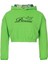 Kız Çocuk Yeşil Crop Sweatshirt Pantolon Takım 2