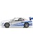 Jada Toys Fast & Furious Brian's Nissan Skyline Gt-R R34 Silver & Nissan Gt-R R34 Blue Modelleri Jada 4