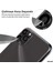 Iphone 14 Pro Kamera Koruyucu Lens Mercek Metal Çerçeveli 3lü Set Siyah Black 3