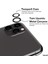 Iphone 14 Pro Kamera Koruyucu Lens Mercek Metal Çerçeveli 3lü Set Siyah Black 4