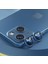 Iphone 14 Kamera Koruyucu Lens Mercek Metal Çerçeveli 2li Set Mavi Blue 4