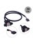 Pc Anakart 9 Pin Header Panel Tipi Vidalı 2x USB 2.0 Dişi Kablo 2