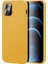 Apple iPhone 14 Pro 6.1'' Ince Mat Silikon Kılıf Sarı 1