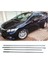 Honda Civic Fb7 Krom Cam Çıtası 4 Parça 2012-2016 1