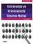 Kriminoloji ve Kriminalistik Üzerine Notlar 1