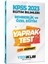 KPSS 2023 Eğitim Bilimleri Rehberlik ve Özel Eğitim Çek Kopart Yaprak Test 1