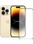 Apple iPhone 14 Pro Max Ekran Koruyucu Seramik Mat Nano 9d Tam Kaplama Siyah 1