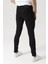 Erkek Siyah Slim Fit Dar Paça Likralı Kot Pantolon 3