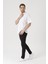 Erkek Siyah Slim Fit Dar Paça Likralı Kot Pantolon 5