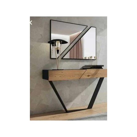 Cg Home Dekoratif Konsol Aynası ,Dresuar Aynası, Ayna  90 x 50 Cm