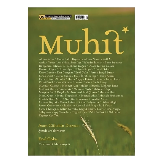 Muhit 9.sayı Eylül 2020