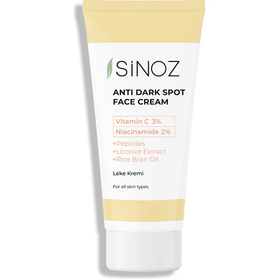 Sinoz Leke Kremi (Vitamin C 3% + Niacinamide 2%) 40 ML