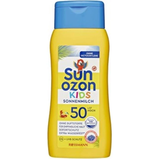 Sunozon Çocuklar Için Güneş Sütü SPF50 200ML