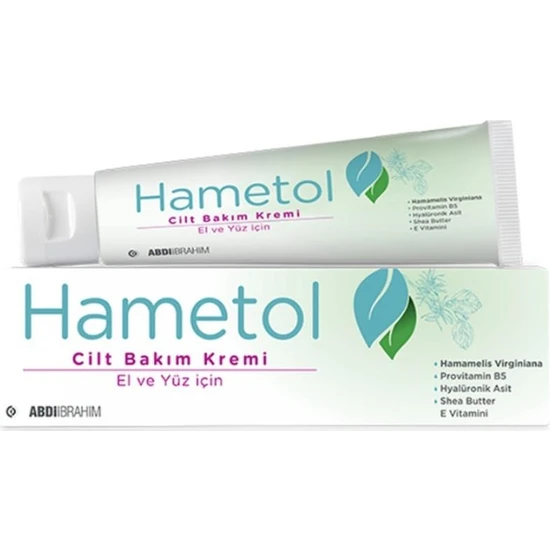 Hametol Cilt Bakım Kremi 30 GR - Abdi İbrahim