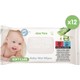 Baby Turco Softcare Aloe Vera Islak Bebek Havlusu 12 ADET (12 x 90=1080 Yaprak)