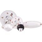 Karaca Fine Pearl Grace Mint Piring Makan Kecil Sarimunik