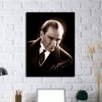 Tablosan İmzalı Atatürk Portresi Kanvas Tablo