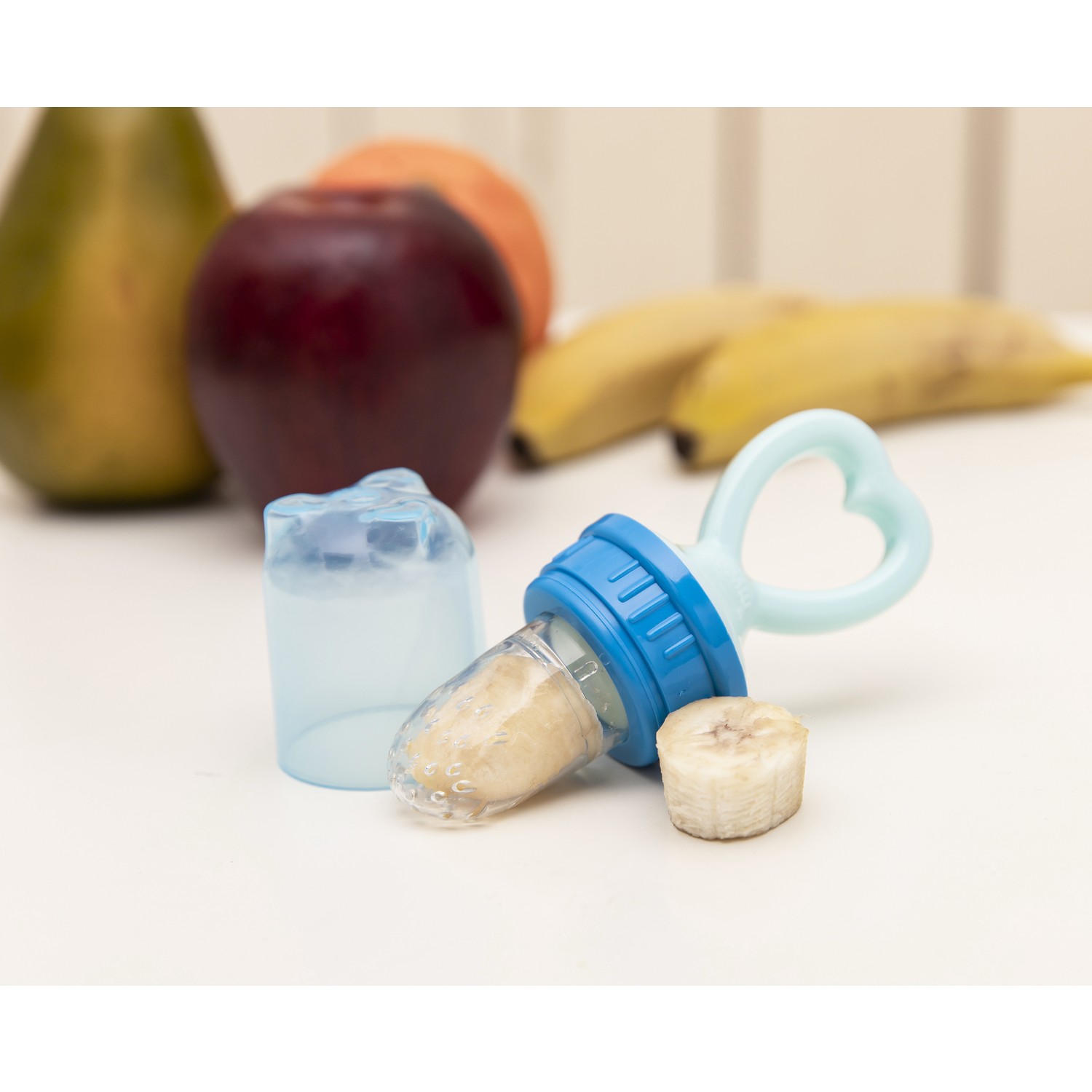 Mycey Silikon Meyve Sebze Emziği Mavi Fiyatı Taksit