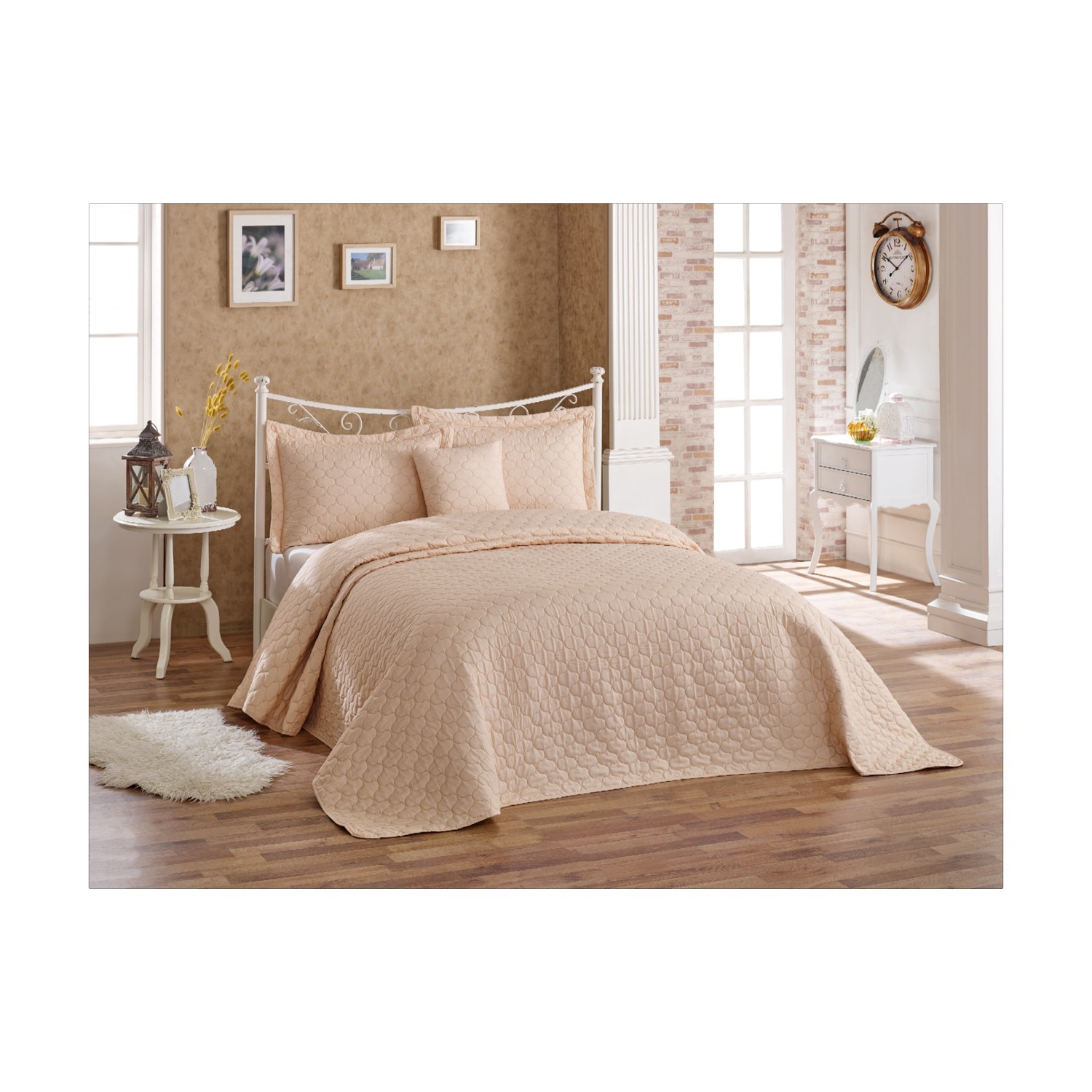 Halley Home Kapitoneli Nakışlı Yatak Örtüsü Hülya Kahve Fiyatı Halley Home Kapitoneli Nakışlı Yatak Örtüsü Hülya Kahve Fiyatı